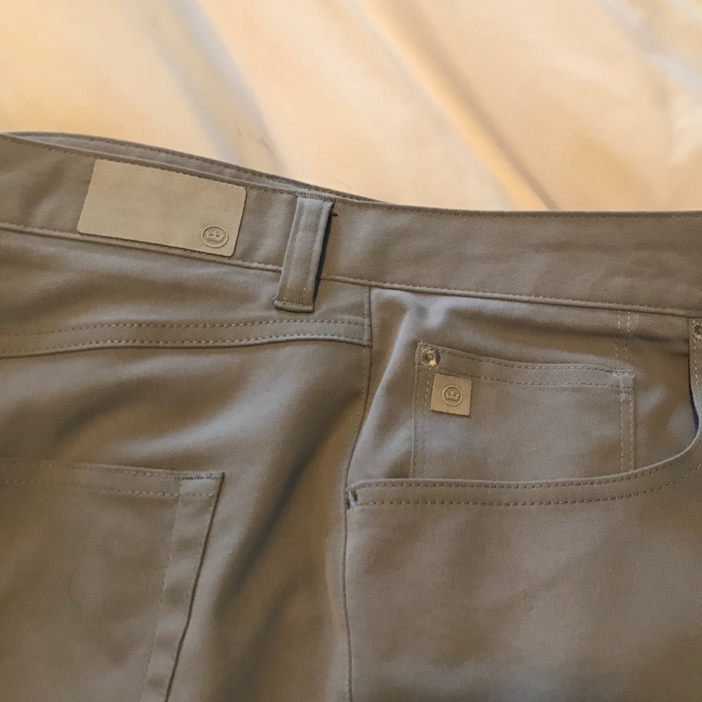 EUC Peter Millar EB66 five pocket pants Gray